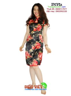 Sườn xám nữ cách điệu