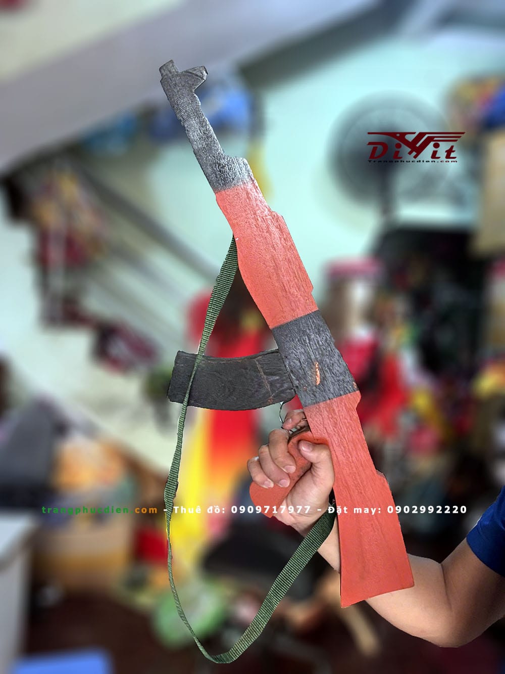 Súng AK 47 size trẻ em – gợi ý biểu diễn 20/11