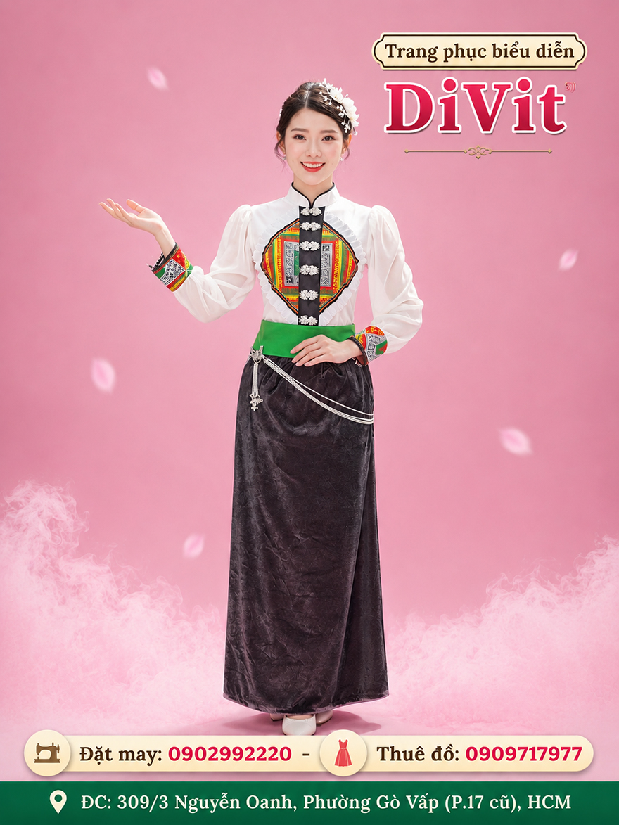 Thuê trang phục đồng bào dân tộc Thái