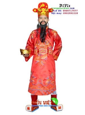 Cho thuê trang phục thần tài