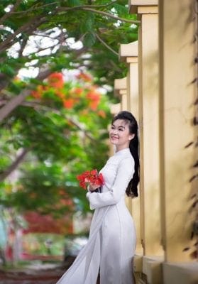 Trang phục áo dài hoặc sườn xám trong ảnh khách hàng – ảnh 15