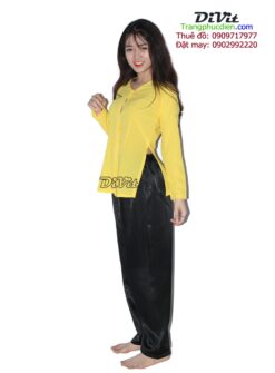 Bà ba nữ voal vàng