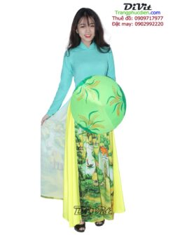 Áo dài lụa nữ
