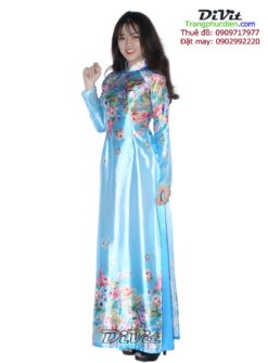 Áo dài hoa