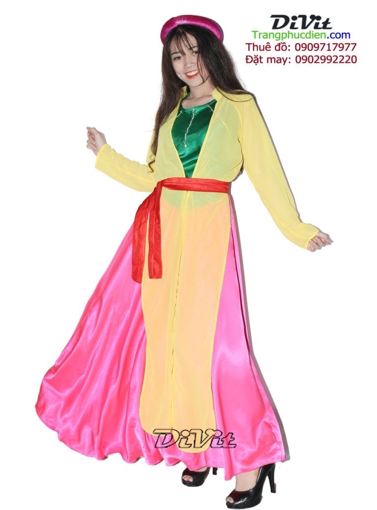 Tứ thân màu trơn