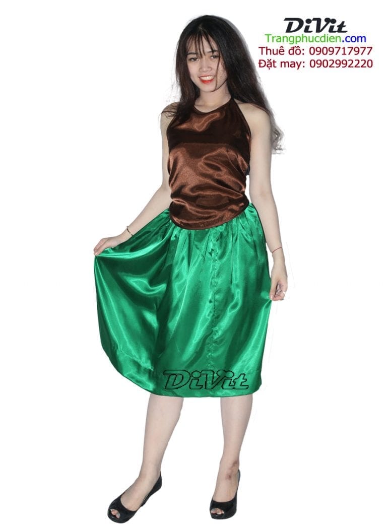 Yếm váy đụp ngắn