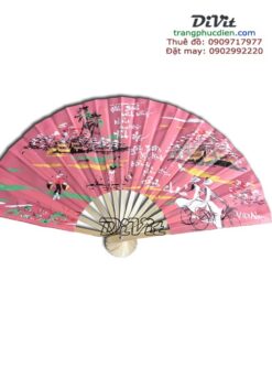 quạt múa in hình