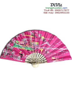 quạt múa in hình