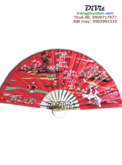 quạt múa in hình