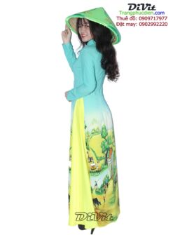 Áo dài lụa nữ