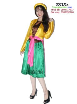 Tứ thân ngắn vàng