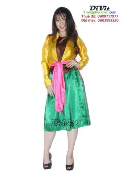 Tứ thân ngắn vàng