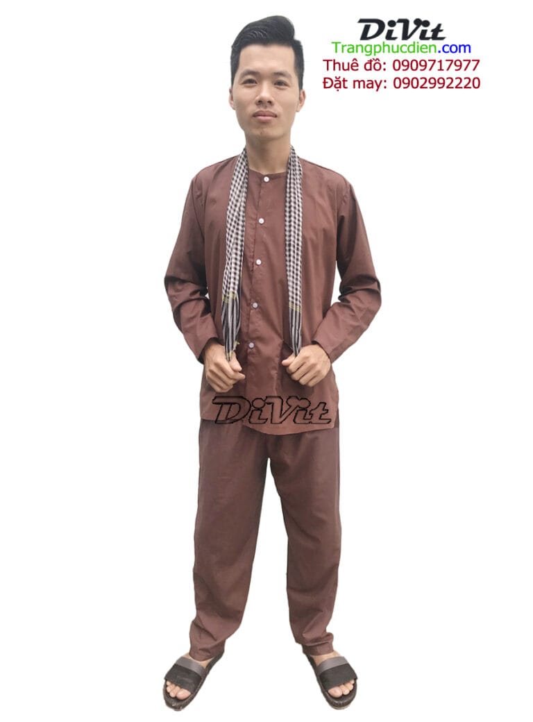 Bà ba nông dân nam nâu