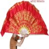 Quạt đại đỏ hình trống đồng