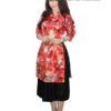 Áo dài gấm cách tân