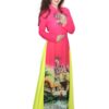 Áo dài lụa 3D nữ
