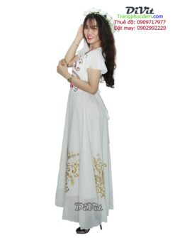 Thuê váy đầm múa trắng