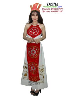 Âu Lạc nữ đỏ trắng