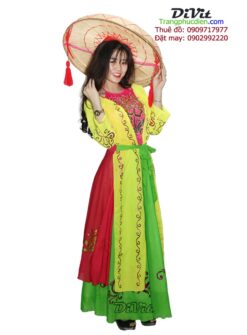 Tứ thân dạng đầm