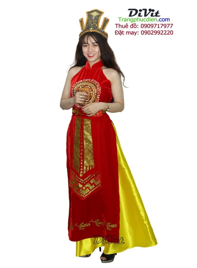 Âu Lạc nữ đỏ dài