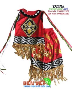 Trang phục dân tộc Tây Nguyên trẻ em