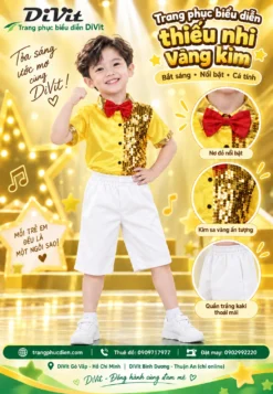 Áo sơ mi múa trẻ em