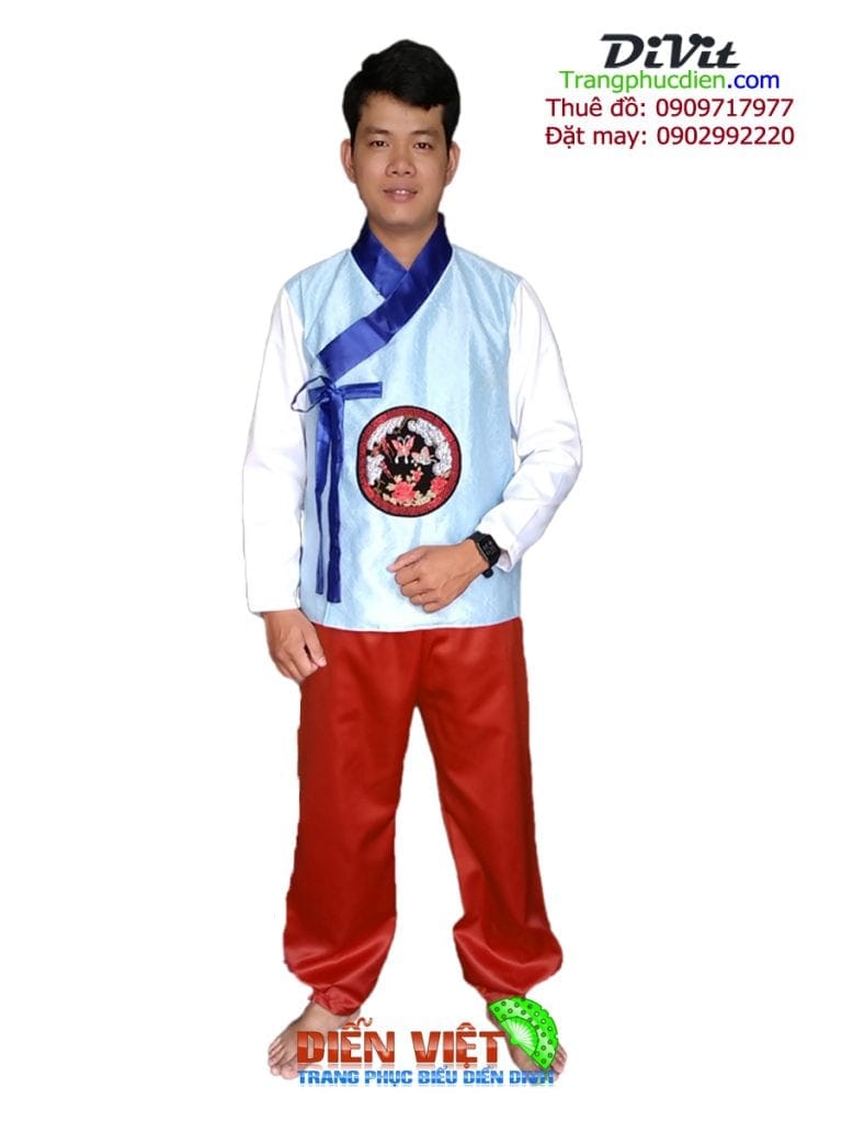 Thuê Hanbok Hàn Quốc nam