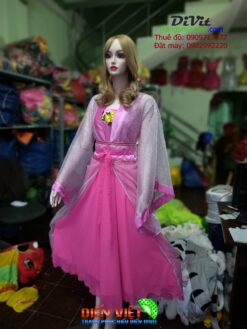 Thuê trang phục Hằng Nga hồng