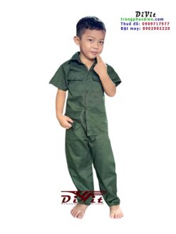 Trang phục bộ đội trẻ em