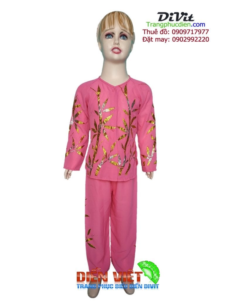 Bà ba trẻ em in kim tuyến