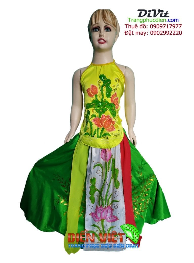 Váy yếm trẻ em 2