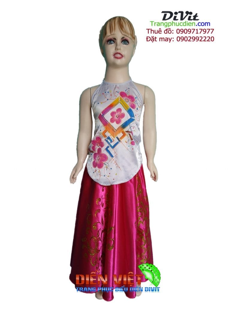 Yếm váy mầm non