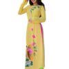 Cho thuê áo dài vẽ hình ảnh