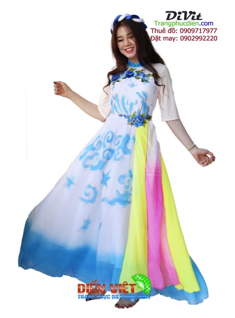 Thuê váy đầm múa biển đảo