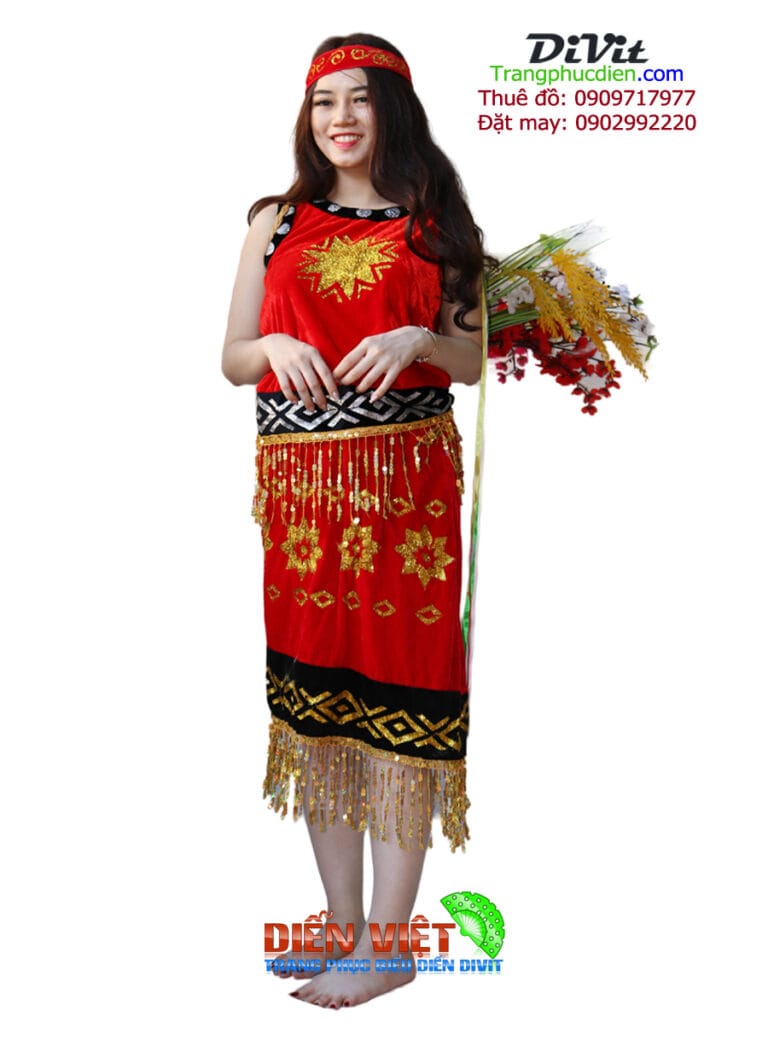 Trang phục dân tộc múa Tây Nguyên