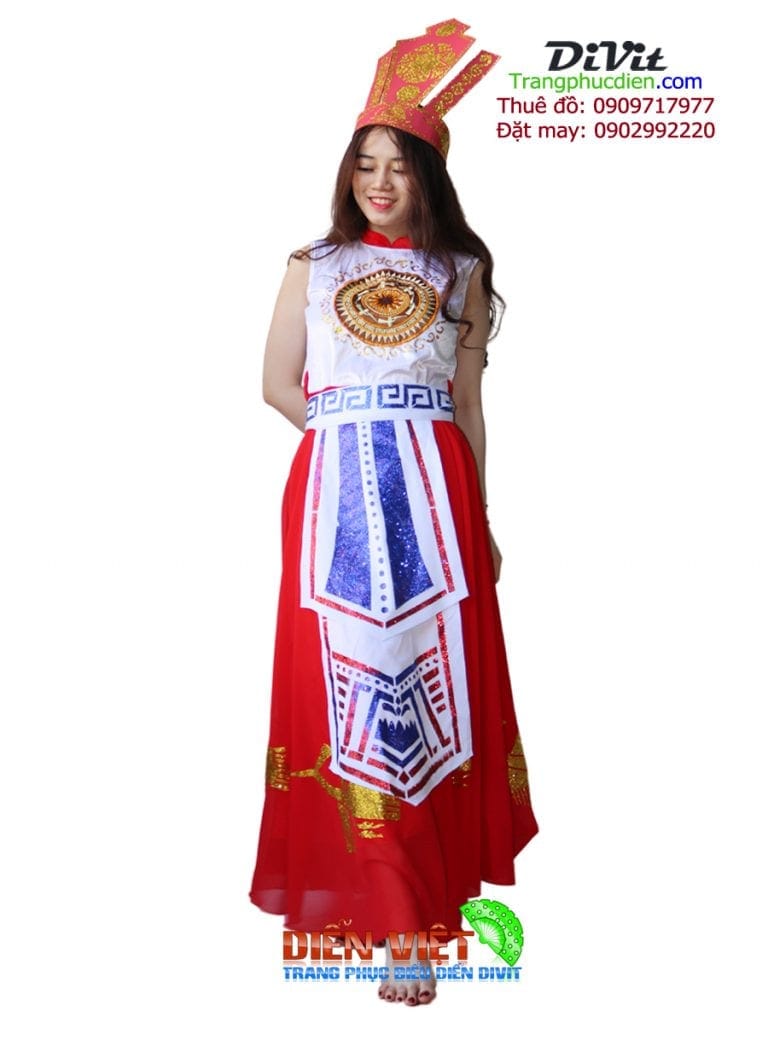 Thuê trang phục múa Âu Lạc