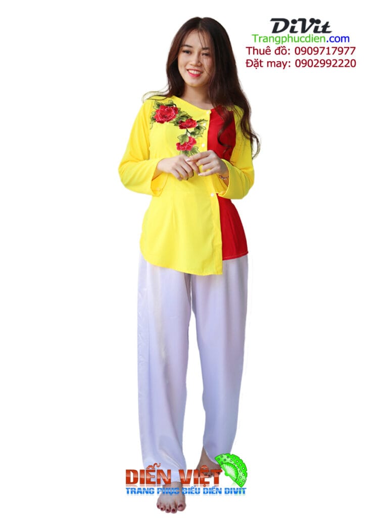 Bà ba đồng dao nữ hai màu