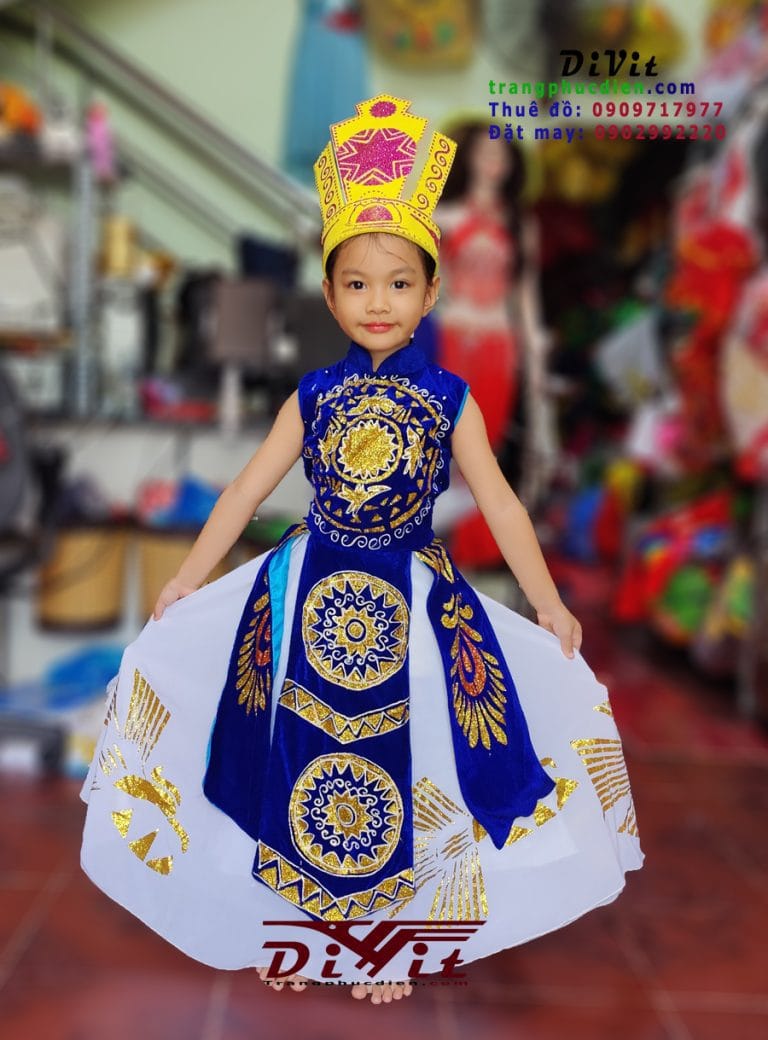 Thuê đồ Âu Lạc bé mầm non