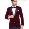 Cho thuê áo vest nam đỏ