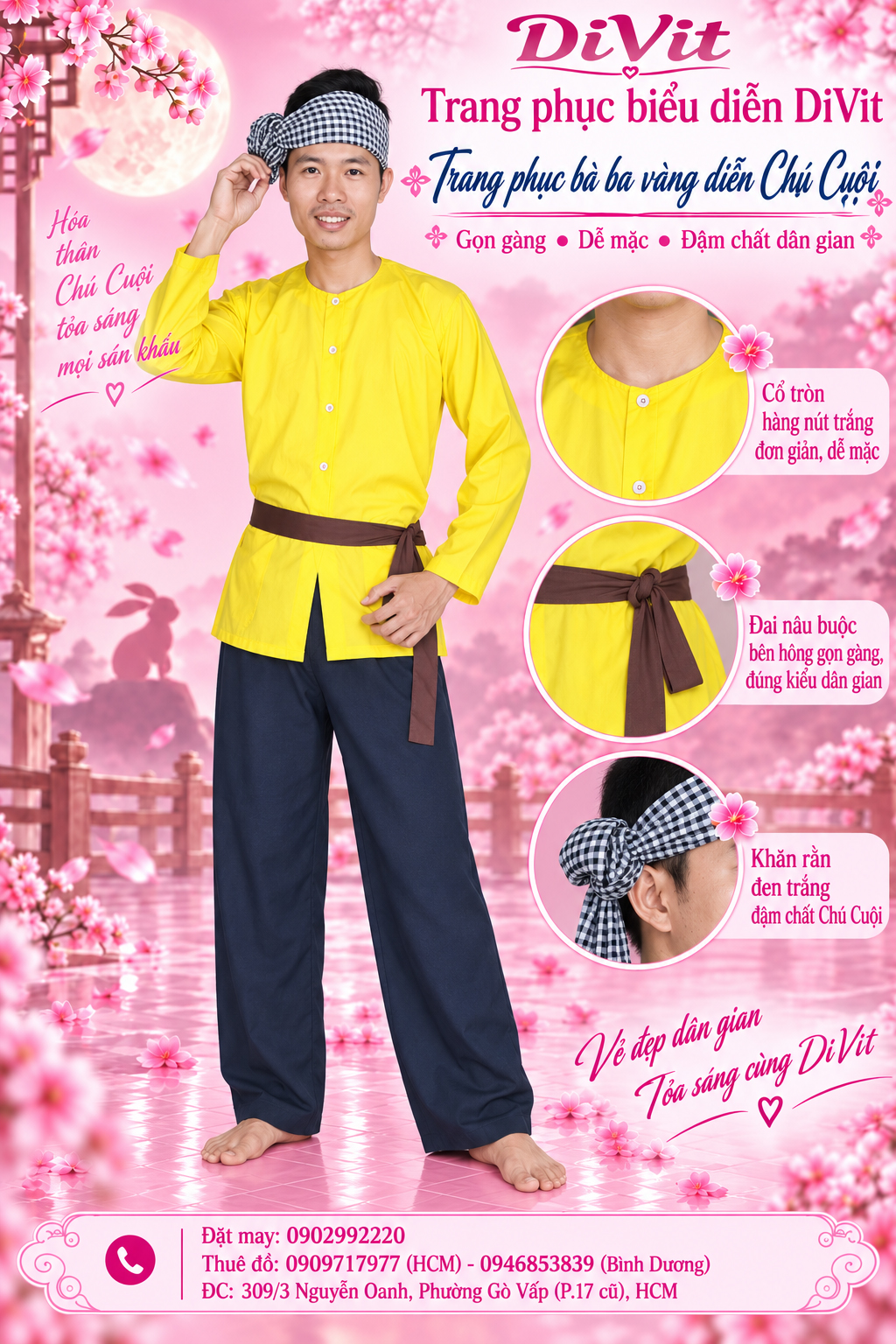 Trang phục Chú Cuội vàng