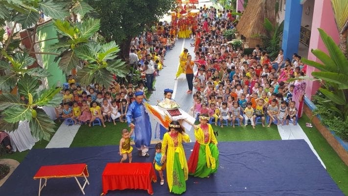 Văn nghệ và hoạt cảnh Giỗ Tổ Hùng Vương của Trường Mầm non 15 – ảnh 04