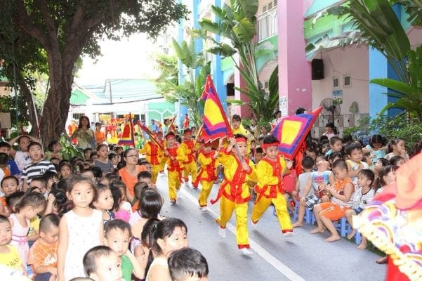 Văn nghệ và hoạt cảnh Giỗ Tổ Hùng Vương của Trường Mầm non 15 – ảnh 12