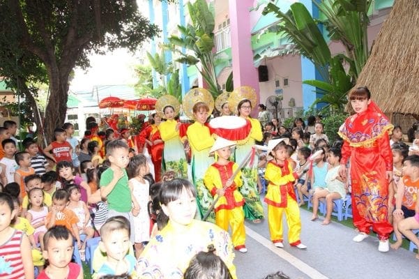 Văn nghệ và hoạt cảnh Giỗ Tổ Hùng Vương của Trường Mầm non 15 – ảnh 15