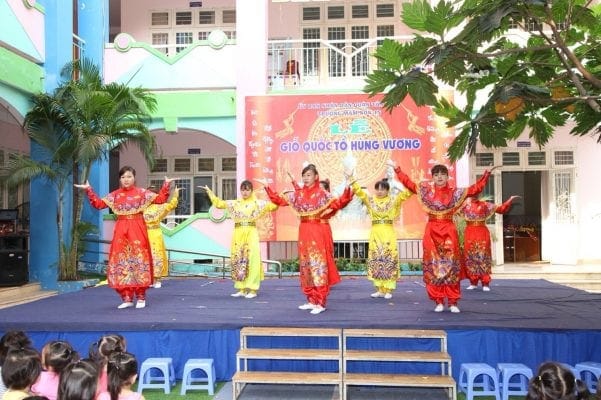 Văn nghệ và hoạt cảnh Giỗ Tổ Hùng Vương của Trường Mầm non 15 – ảnh 21