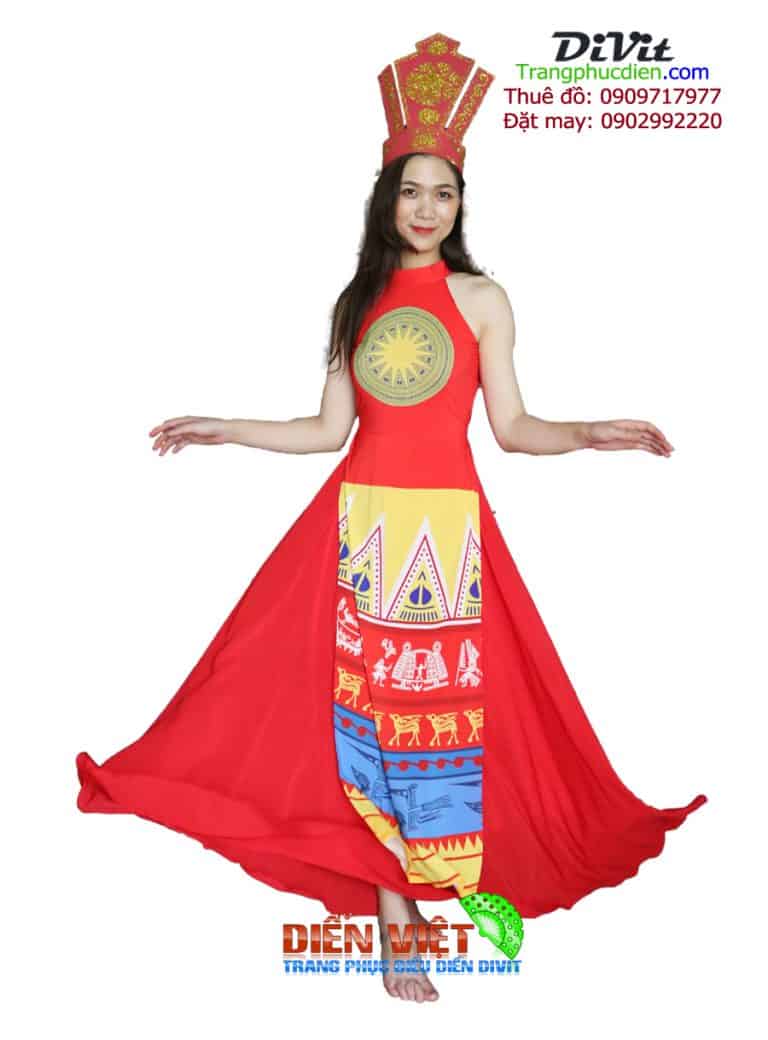 Trang phục múa Âu Lạc 3D