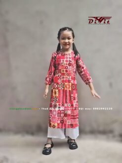 Thuê áo dài cô Ba trẻ em