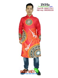 Áo dài cách tân trống đồng