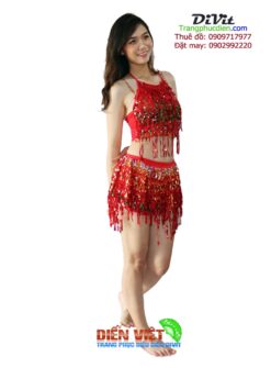 Đồ nhảy, khiêu vũ tua rua đỏ