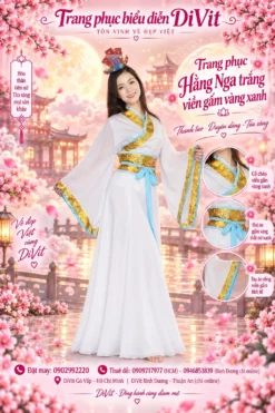 Trang phục Hằng Nga viền gấm