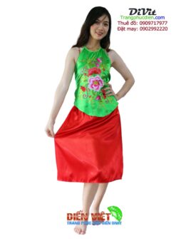 Cho thuê yếm váy múa dân vũ